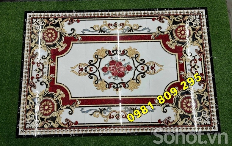 Thảm gạch lát sảnh , hiên , phòng khách mới HN9226