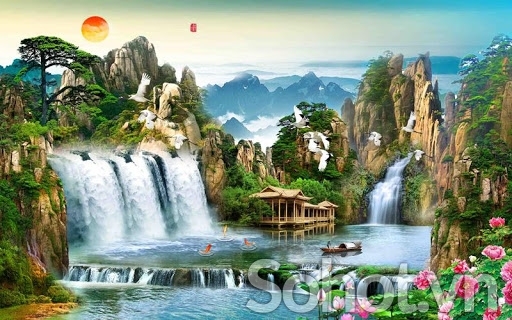 tranh 3d - gạch tranh 3d - tranh gạch 3d - CC66