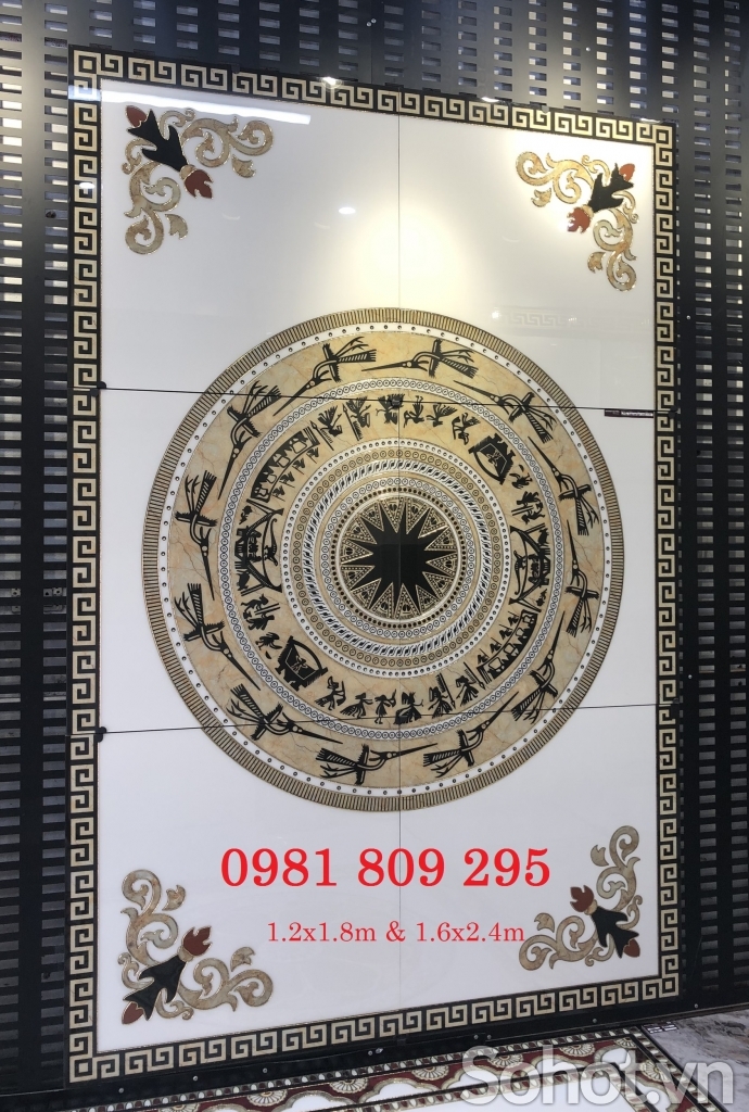 Mẫu Thảm Gạch Bông Đẹp, Phá Cách, Lạ Mắt,