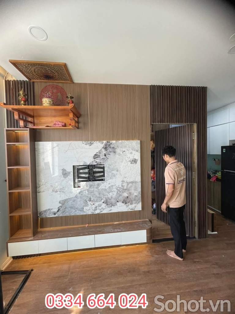 Làm sóng cao cấp ốp tường ngoài trời, trong nhà