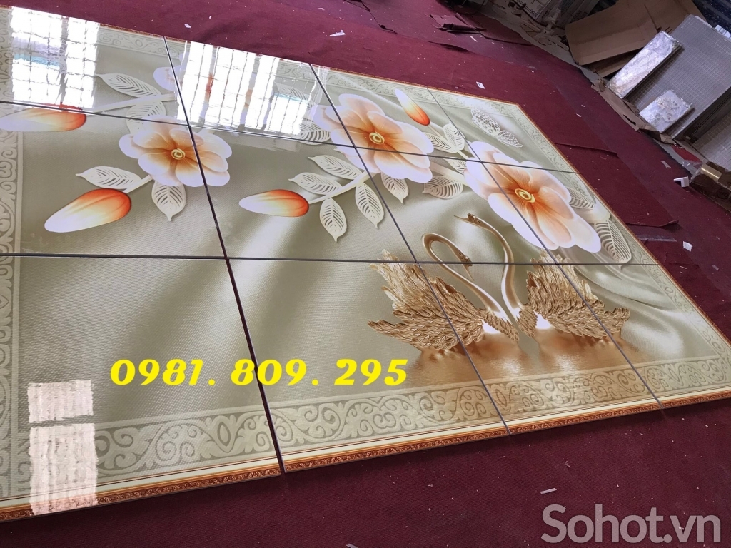 Gạch tranh ốp tường đẹp HN838