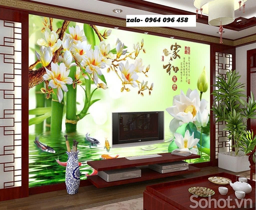 Tranh gạch 3d sứ ngọc - gạch tranh 3d ốp tường - MXVC32