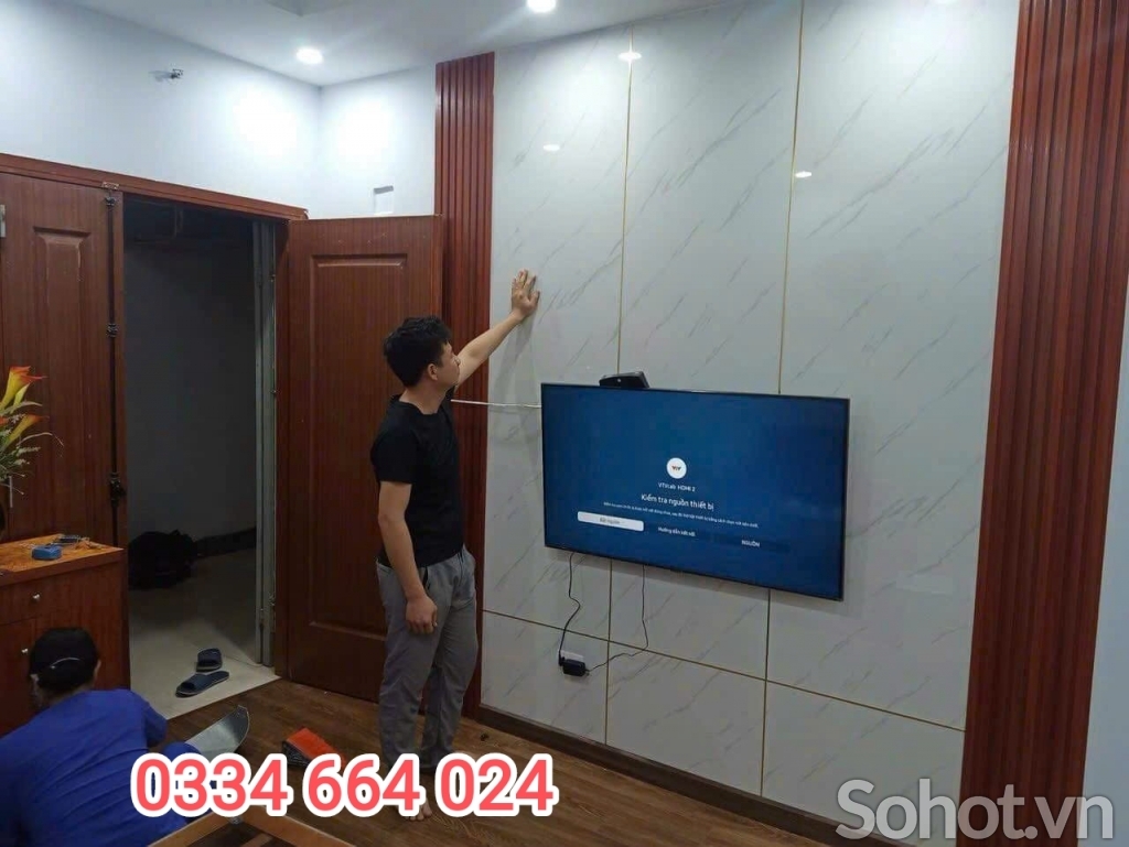 Tấm ốp tường nhựa sạch đẹp
