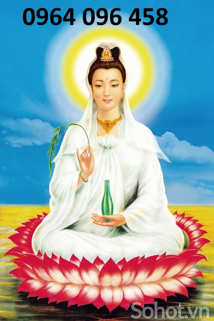tranh phật phòng thờ - gạch tranh 3d