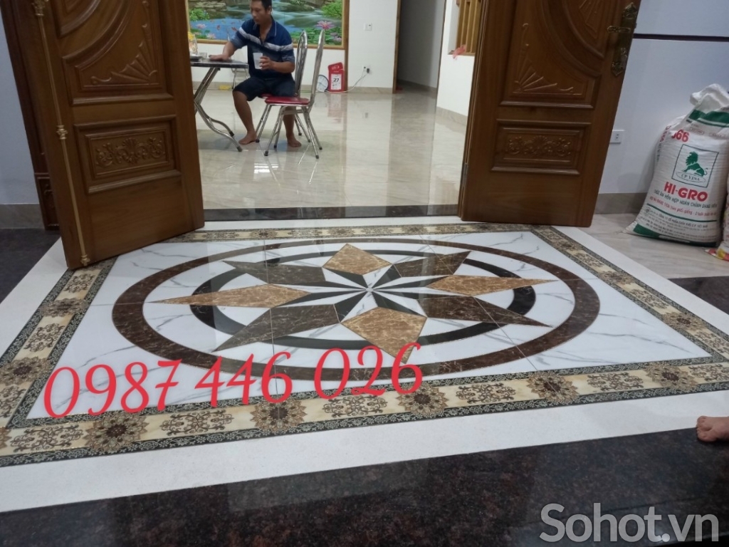 Gạch thảm lát nền, gạch phòng khách trang trí