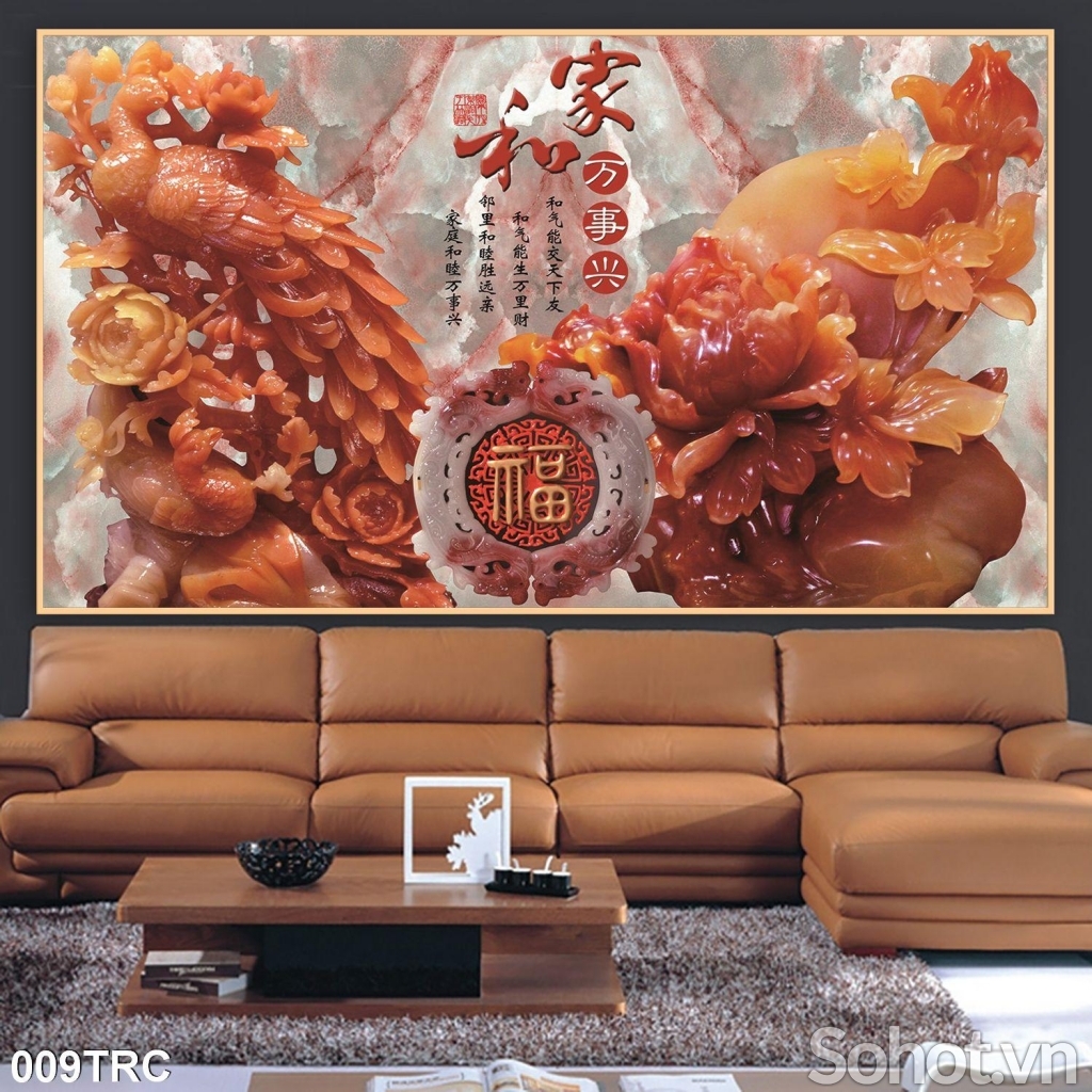 Tranh 3D- Tranh gạch rồng