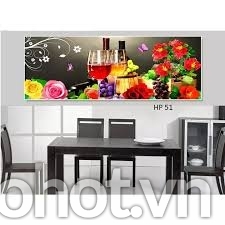 Tranh gạch 3d ốp tường phòng bếp - CNB744