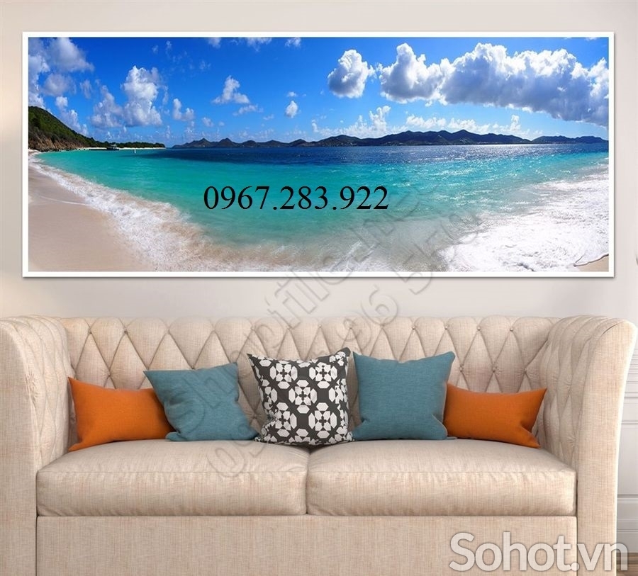 Tranh 3D- Tranh phong cảnh biển