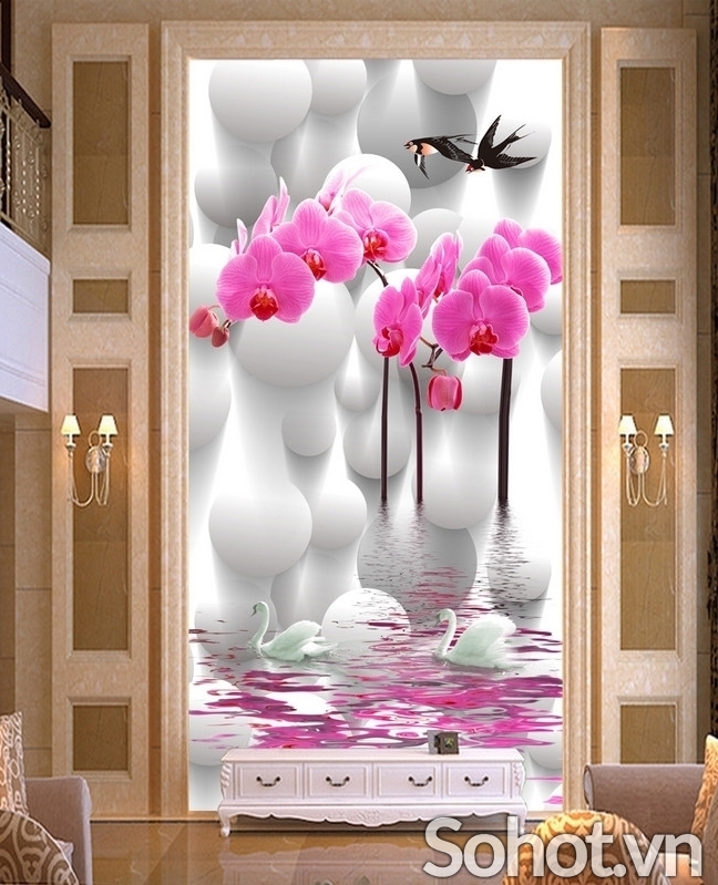 Tranh gạch 3d ốp tường phòng tắm - CXV54