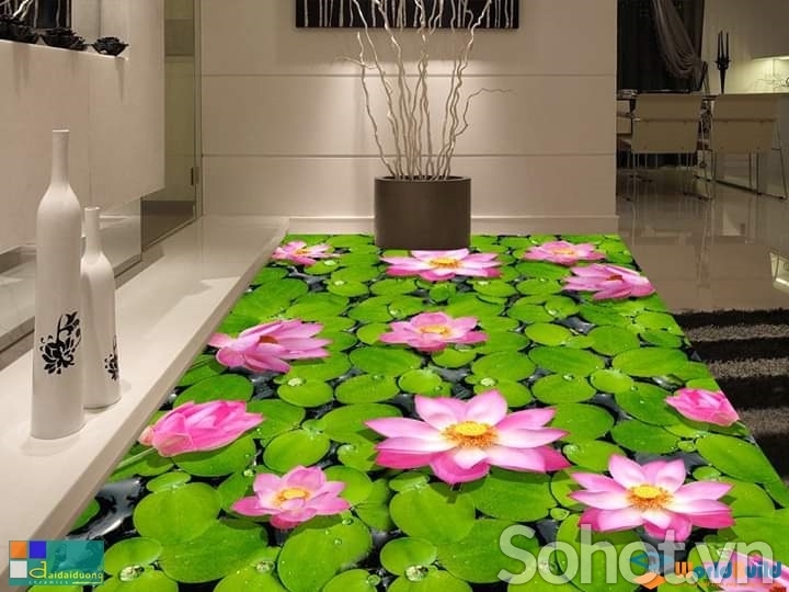 gạch lát sàn 3d phong thủy - 56SL
