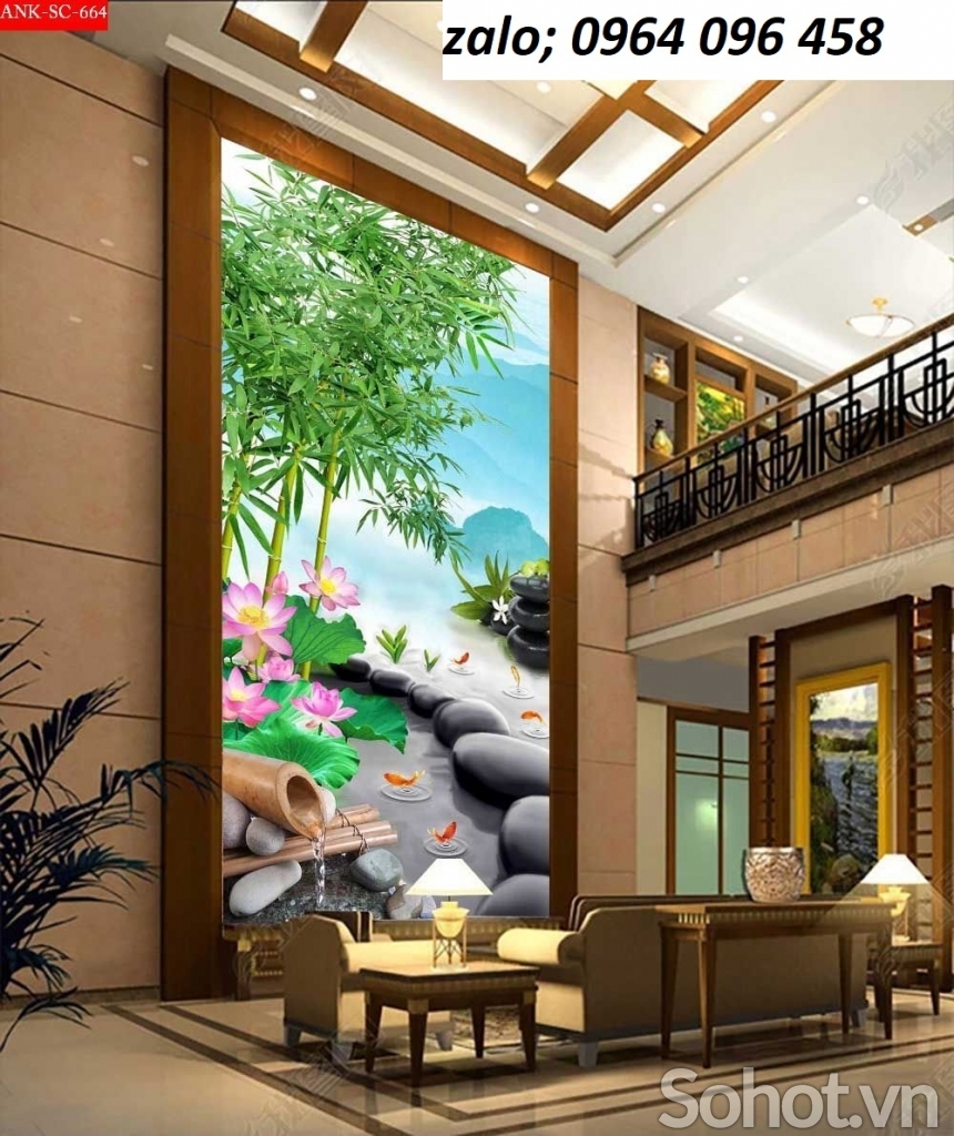 Tranh 3d - tranh gạch 3d - gạch tranh 3d - DXNN74