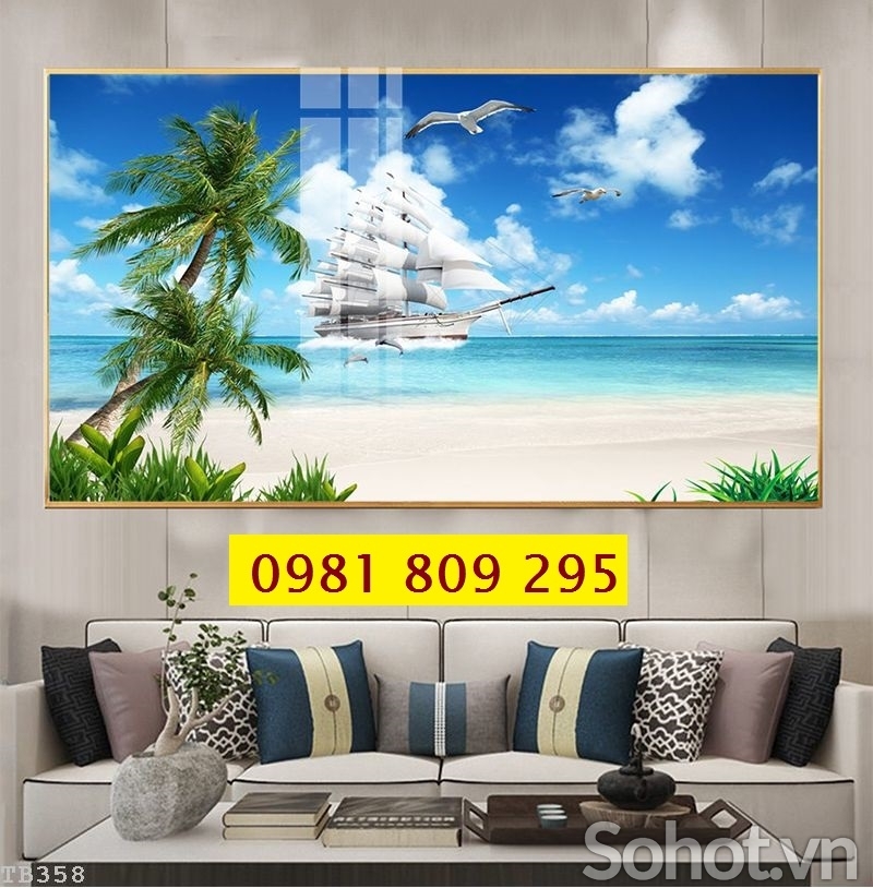 Tranh gạch , gạch tranh trang trí cho phòng khách