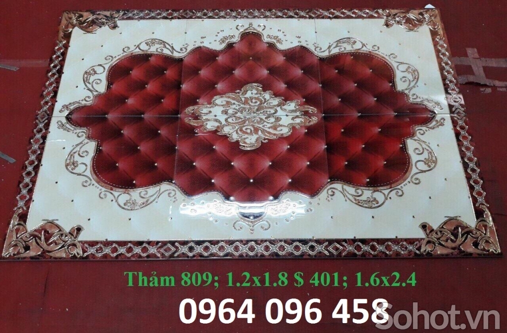 Gạch thảm 3d - thảm gạch 3d - 444SP