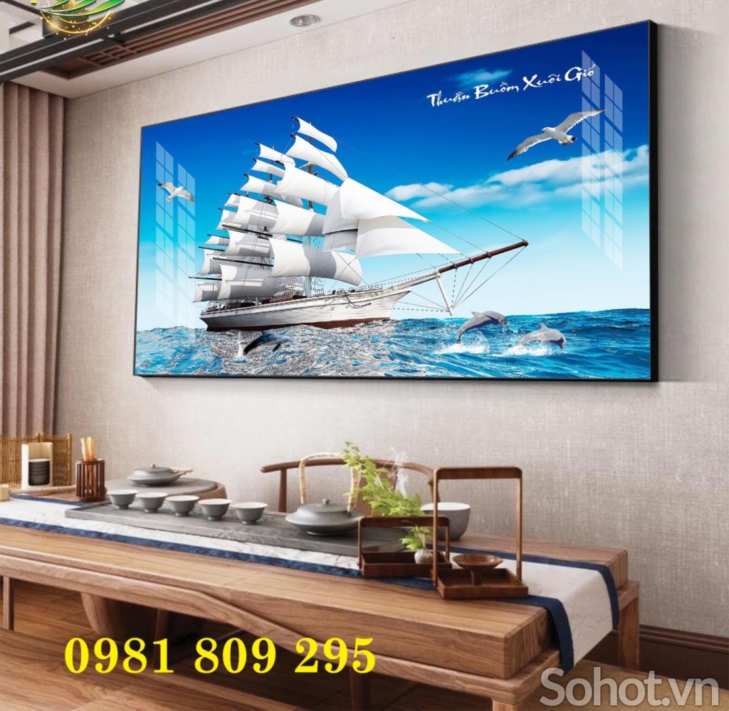 Tranh gạch ốp tường đẹp 3d