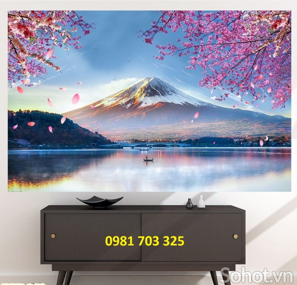 Tranh phong cảnh- gạch tranh 3D