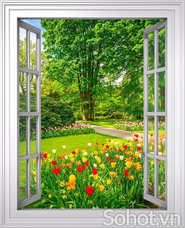 Tranh gạch 3d phông thủy mệnh hỏa - REV43