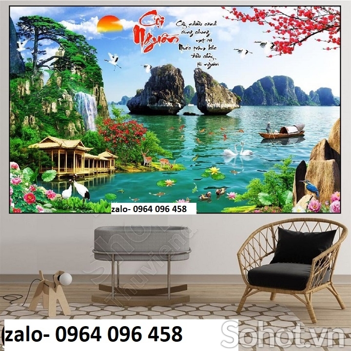 Tranh 3d - tranh gạch 3d - gạch tranh 3d - 63XCC