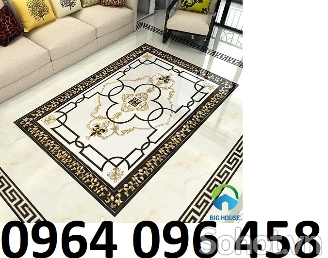 Gạch thảm 3d - thảm gạch 3d lát sàn nhà đẹp - 732SL