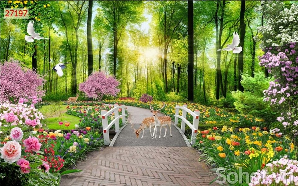 Tranh gạch 3d phong thủy hút tài lộc - 87SP