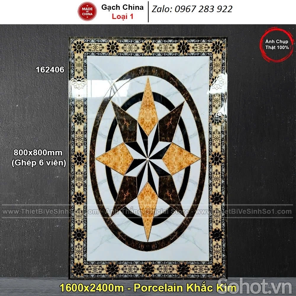 Thảm gạch sàn ốp lát chiếu trải 3d sang trọng