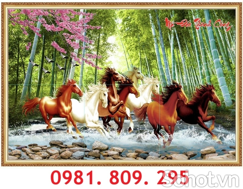 Tranh gạch mã đáo , tranh ốp tường 3d