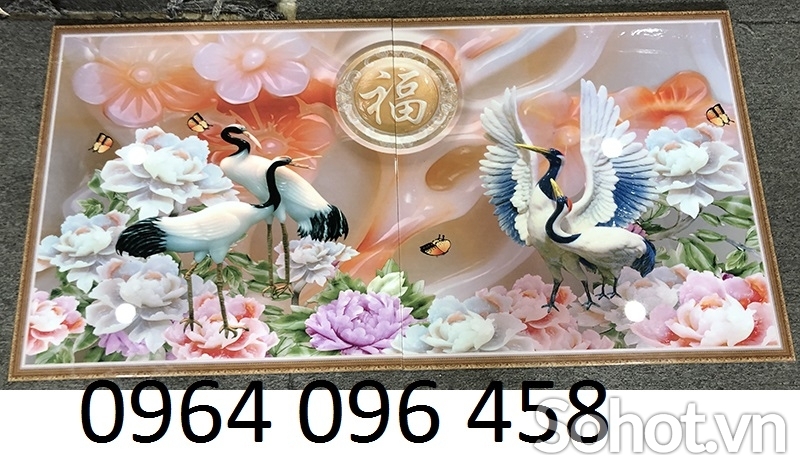 Tranh gạch 3d ốp tường phòng khách - hành lang - CVZ32