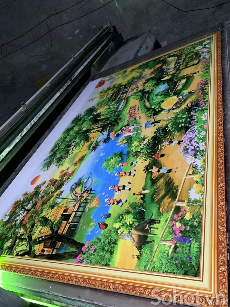 Tranh gạch 3d sản xuất theo yêu cầu