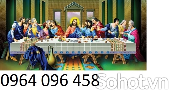 Tranh gạch 3d thiên chúa - KBV53