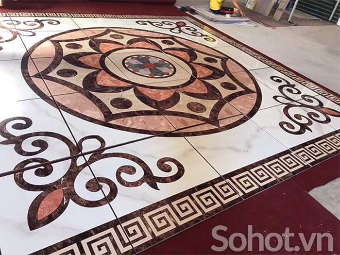 Sánh nhà, cầu thang, thảm phòng khách