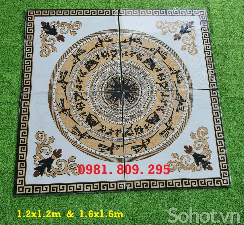 Thảm gạch lát hiên mới đẹp