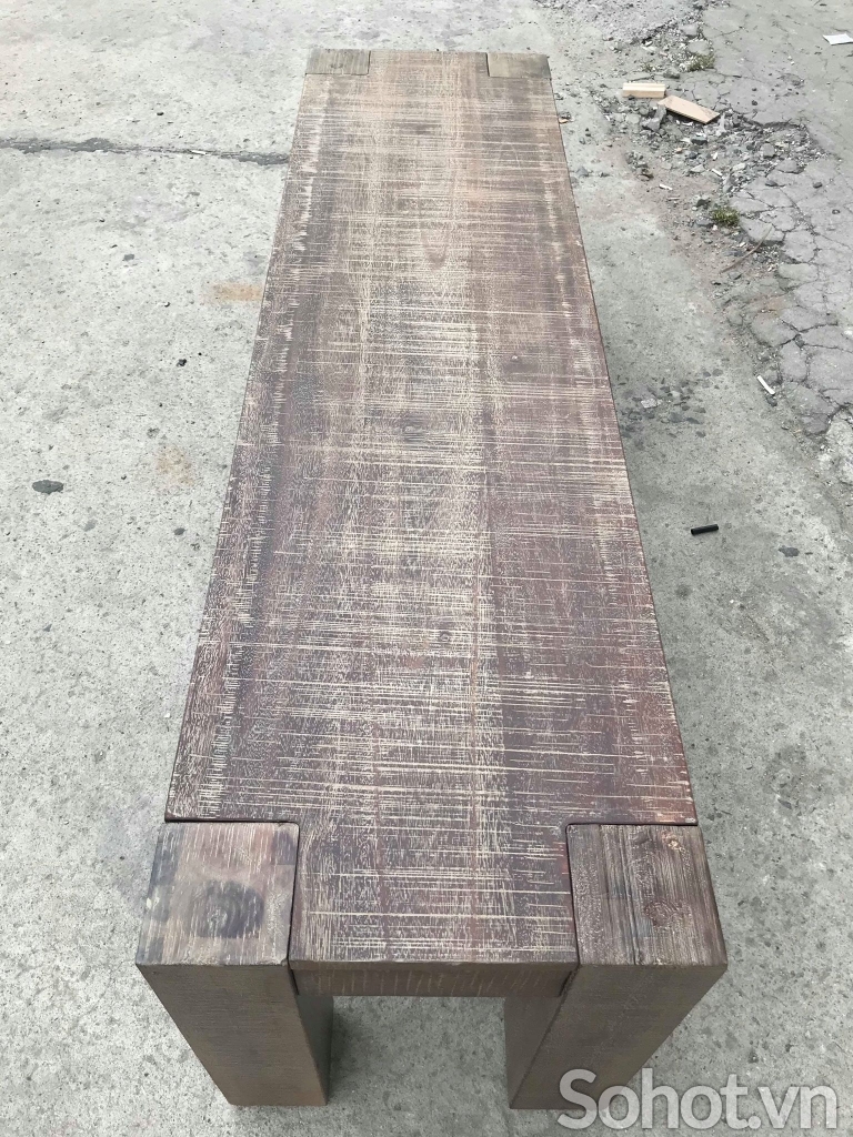 Ghế băng gỗ cổ điển 1m45