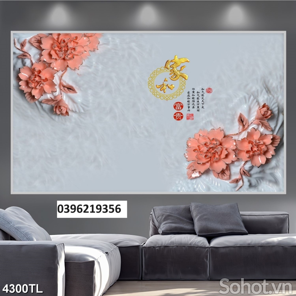 Gạch tranh lụa 3D đẹp