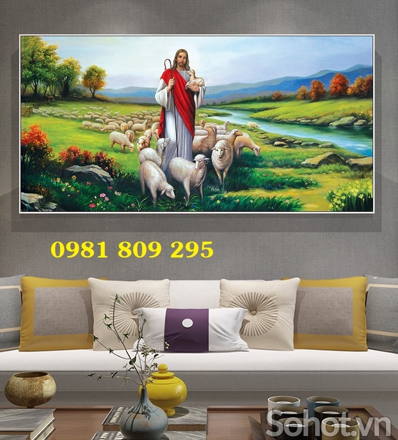 Mẫu tranh công giáo - gạch tranh 3d chúa