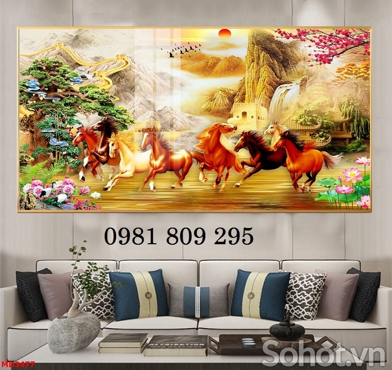 Gạch tranh - gạch mã đáo thành công