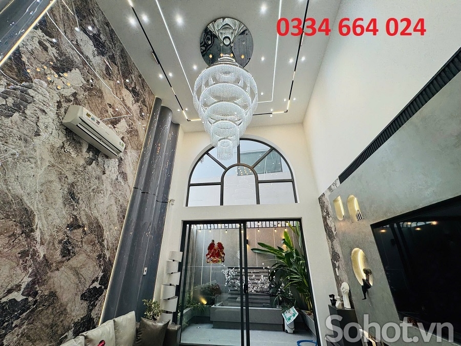 Ốp tường phòng khách đẹp, tấm ốp trang trí tường