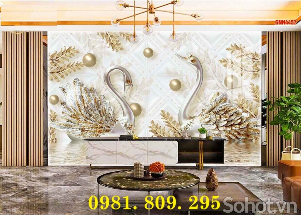 Tranh 3d ốp tường , gạch tranh 3d hoa trang trí