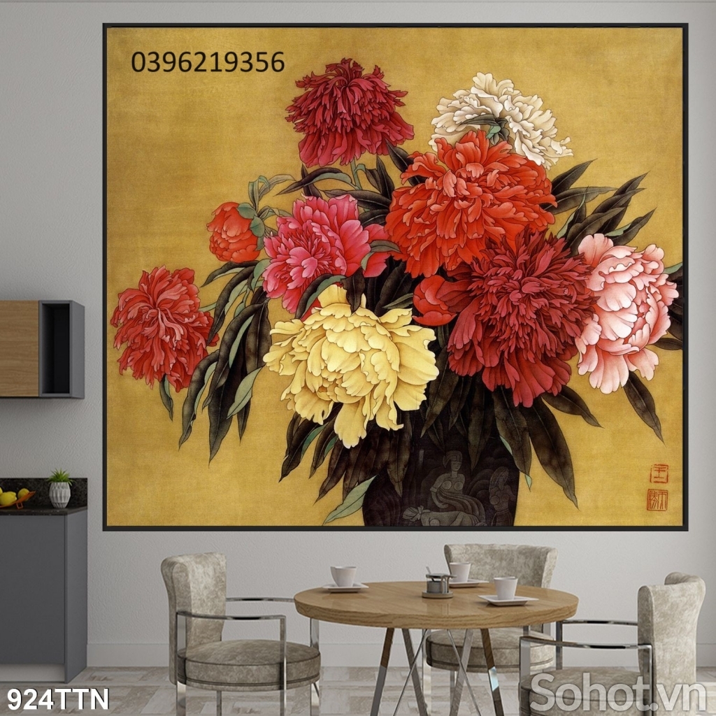 Tranh gạch 3D phong thủy trang trí