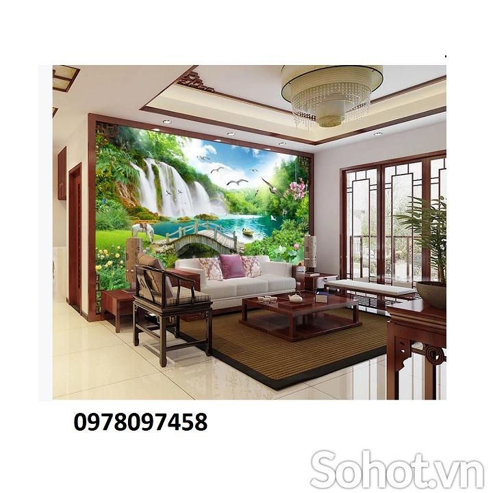 Tranh gạch 3D- tranh phong cảnh