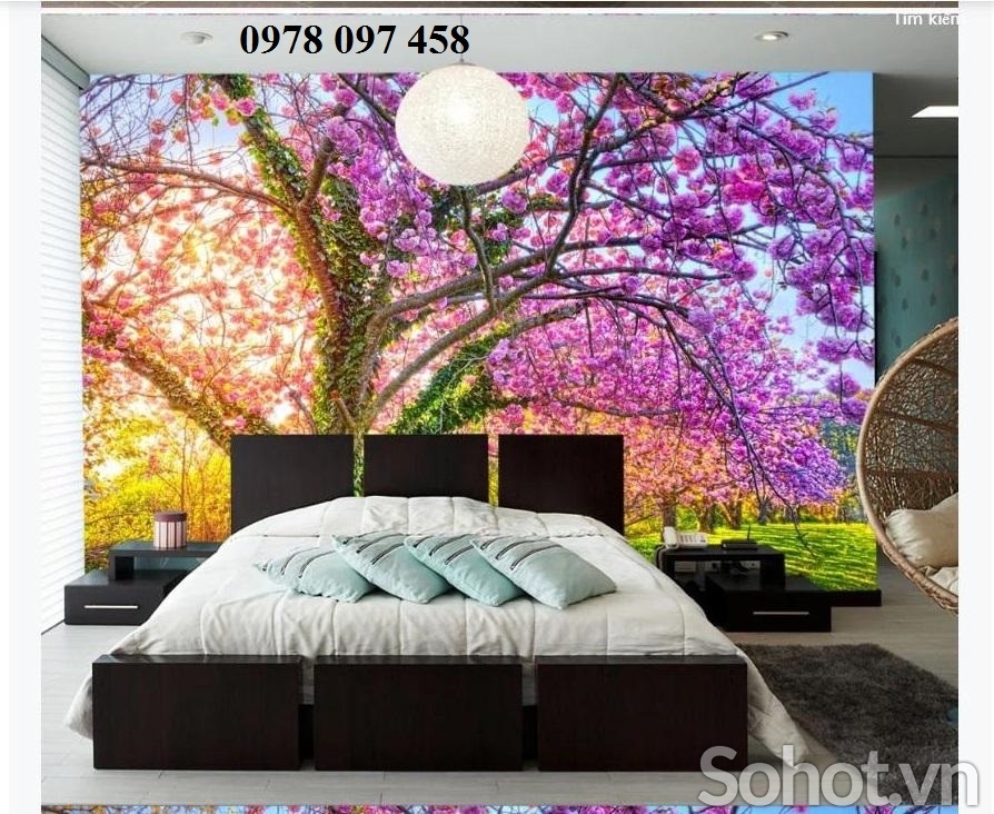 Tranh đẹp phòng ngủ- tranh gạch 3D