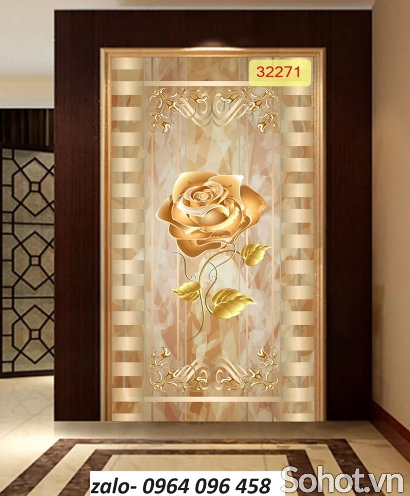 Tranh gạch 3d ốp tường cầu thang - MCV43