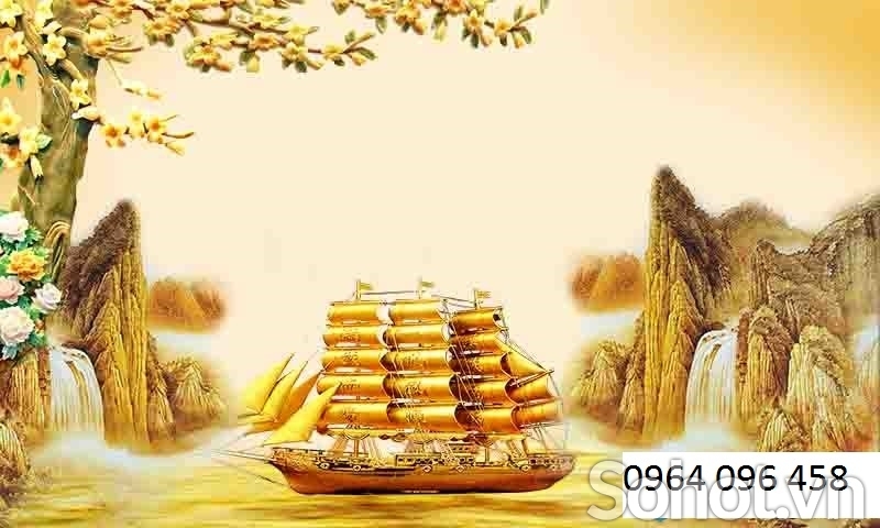 Tranh gạch 3d ốp tường mẫu mới - UK988