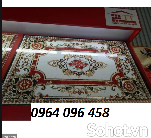 Gạch thảm lát nền phòng khách - sảnh - 433X