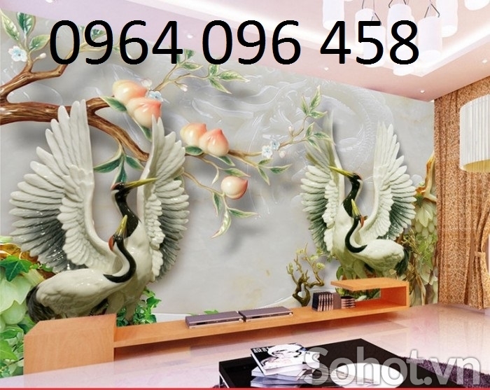 Tranh gạch 3d trang trí phòng khách - CCX22