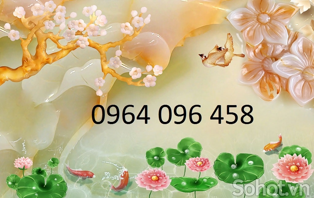 Tranh gạch 3d trang trí phòng khách - 555XK