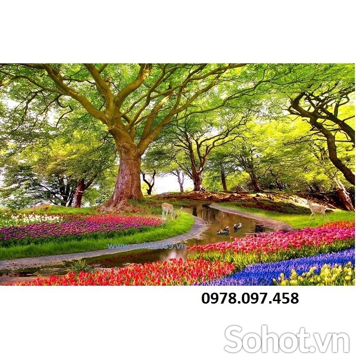 Tranh phong cảnh thiên nhiên đẹp