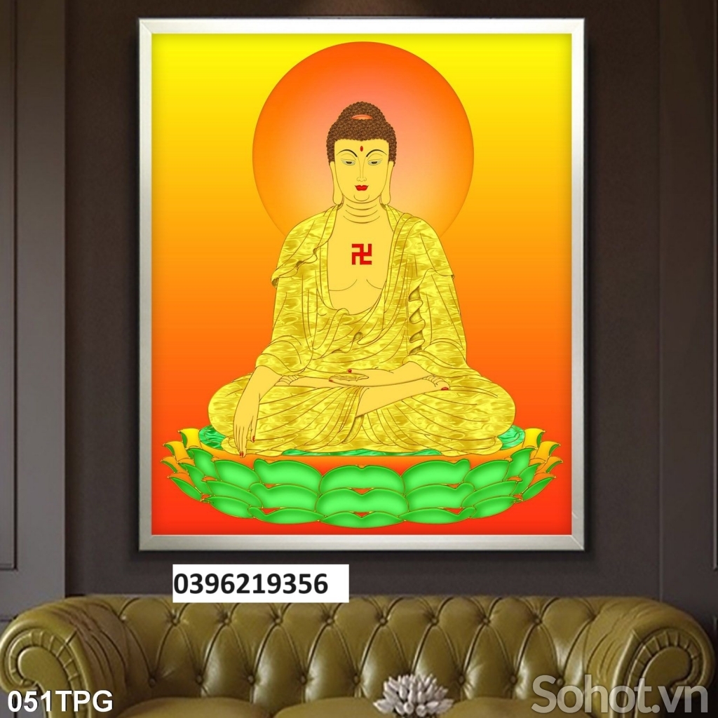 Tranh Phật giáo đẹp trang trí