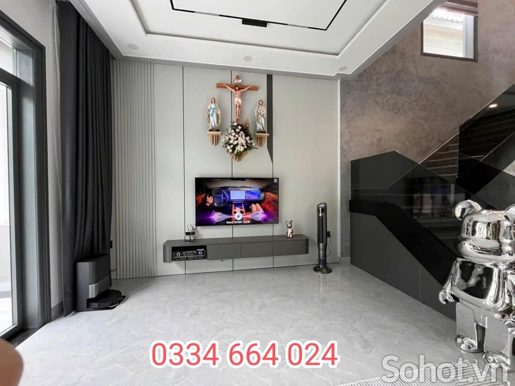 Tấm ốp tường sợi than tre hiện đại cao cấp