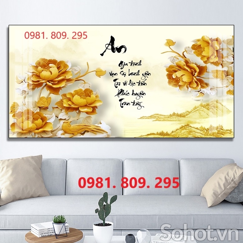 Gạch tranh 3d , tranh 3d hoa sen , tranh gạch HN999