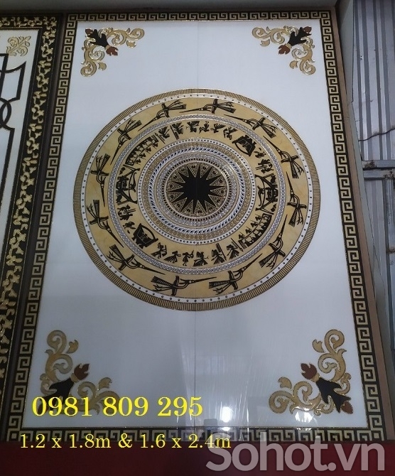 Gạch thảm phòng khách, thảm lát nền Hn9391