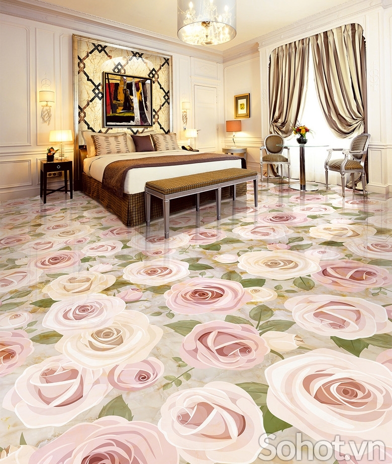 Tranh gạch 3d lát sàn 3d - FX333